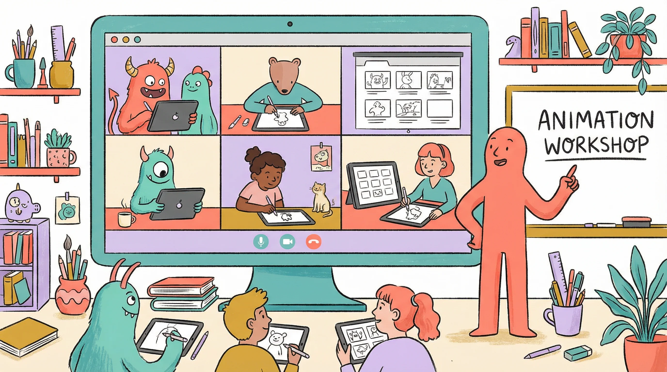 里番动漫 | 里番掌上动漫影院在线动画工作坊活动 - 动画师在线教学与交流